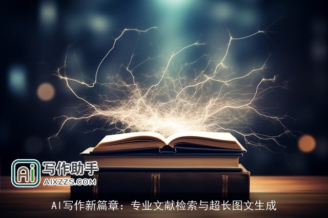 AI写作新篇章：专业文献检索与超长图文生成
