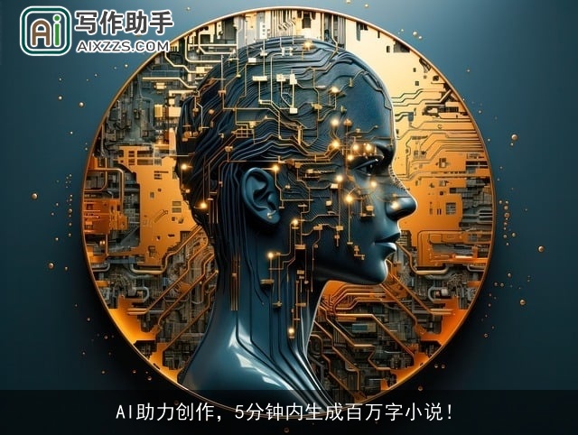 AI助力创作，5分钟内生成百万字小说！
