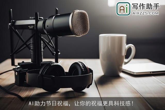 AI助力节日祝福，让你的祝福更具科技感！
