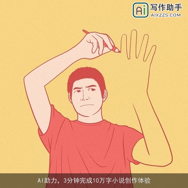 AI助力，3分钟完成10万字小说创作体验