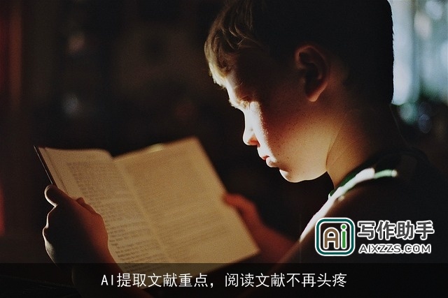 AI提取文献重点，阅读文献不再头疼