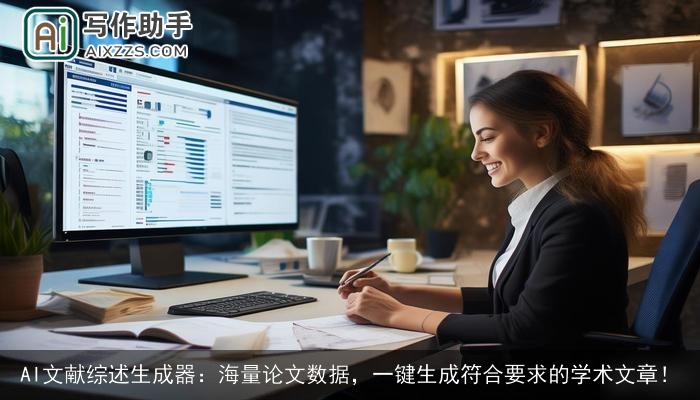 AI文献综述生成器：海量论文数据，一键生成符合要求的学术文章！
