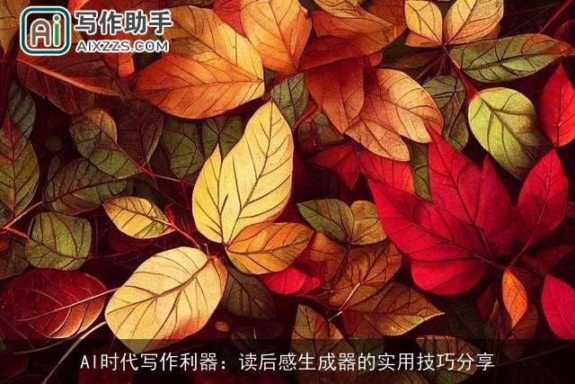 AI时代写作利器：读后感生成器的实用技巧分享