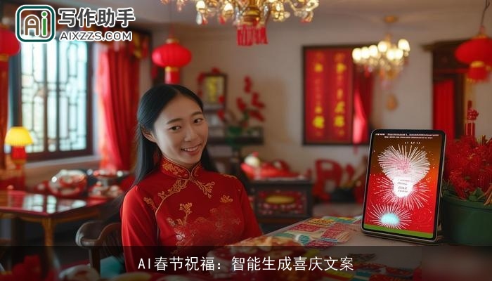 AI春节祝福：智能生成喜庆文案