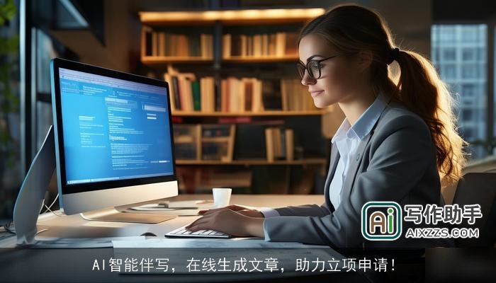 AI智能伴写，在线生成文章，助力立项申请！