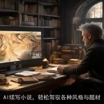 AI续写小说，轻松驾驭各种风格与题材