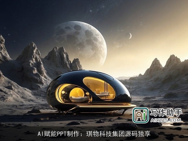 AI赋能PPT制作：琪物科技集团源码独享