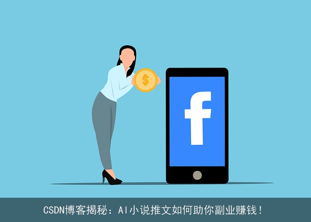 CSDN博客揭秘：AI小说推文如何助你副业赚钱！