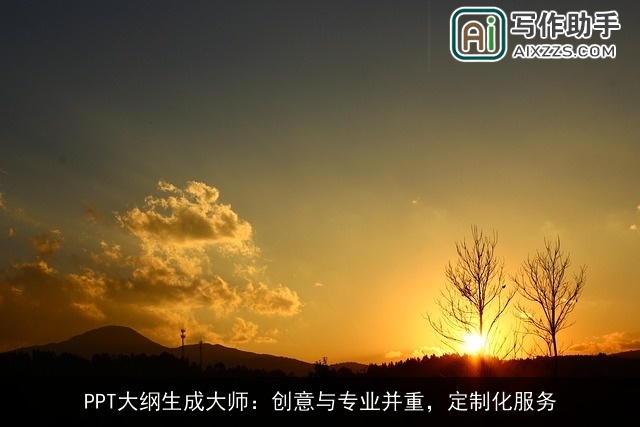 PPT大纲生成大师：创意与专业并重，定制化服务