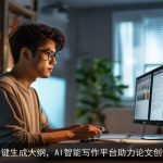 一键生成大纲，AI智能写作平台助力论文创作