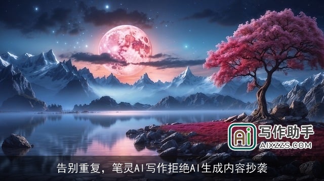 告别重复，笔灵AI写作拒绝AI生成内容抄袭