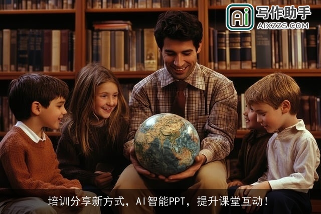 培训分享新方式，AI智能PPT，提升课堂互动！