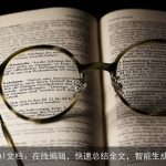 夸克AI文档：在线编辑，快速总结全文，智能生成脑图