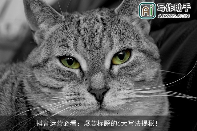 抖音运营必看：爆款标题的6大写法揭秘！
