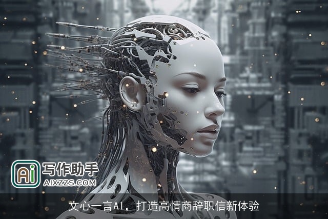 文心一言AI，打造高情商辞职信新体验