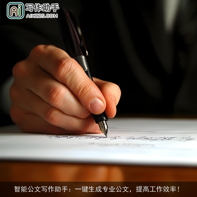 智能公文写作助手：一键生成专业公文，提高工作效率！