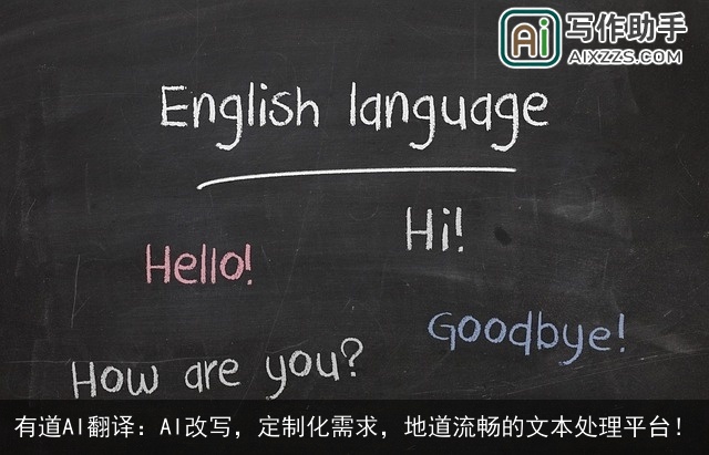 有道AI翻译：AI改写，定制化需求，地道流畅的文本处理平台！