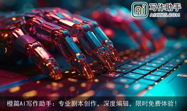 橙篇AI写作助手：专业剧本创作，深度编辑，限时免费体验！