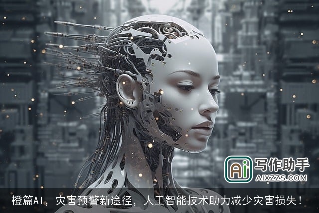 橙篇AI，灾害预警新途径，人工智能技术助力减少灾害损失！