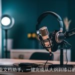橙篇AI：专业文档助手，一键完成从大纲到修订的全程服务！