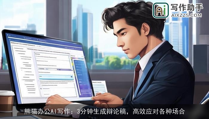 熊猫办公AI写作：3分钟生成辩论稿，高效应对各种场合