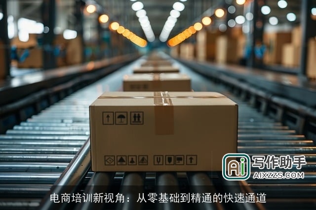 电商培训新视角：从零基础到精通的快速通道