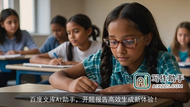 百度文库AI助手，开题报告高效生成新体验！