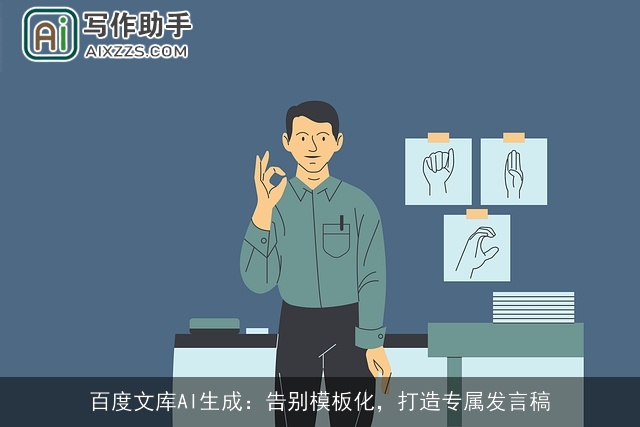 百度文库AI生成：告别模板化，打造专属发言稿