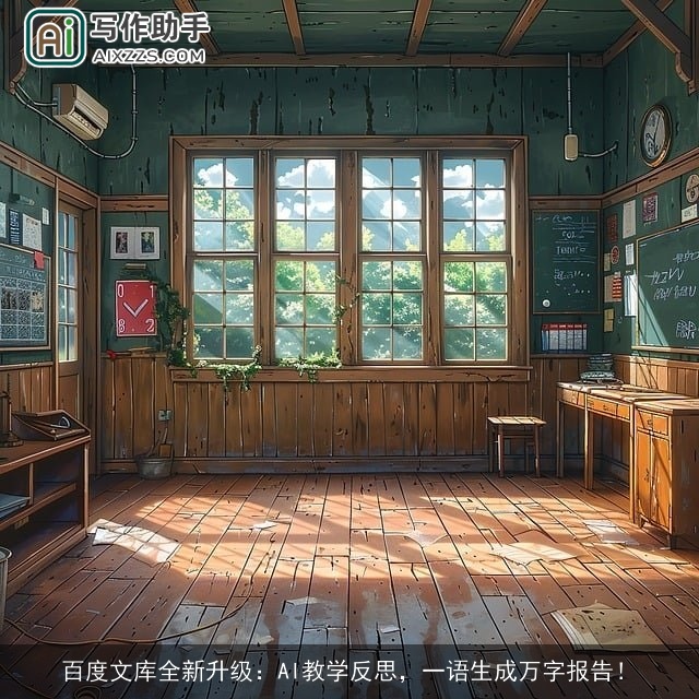 百度文库全新升级：AI教学反思，一语生成万字报告！