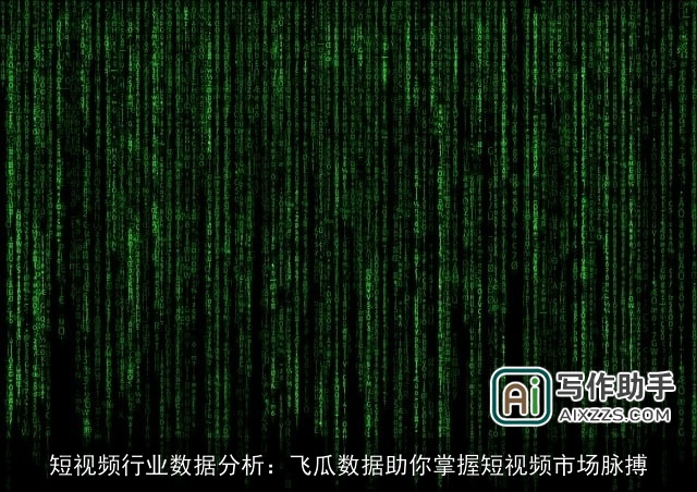 短视频行业数据分析：飞瓜数据助你掌握短视频市场脉搏