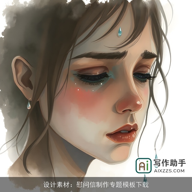 设计素材：慰问信制作专题模板下载