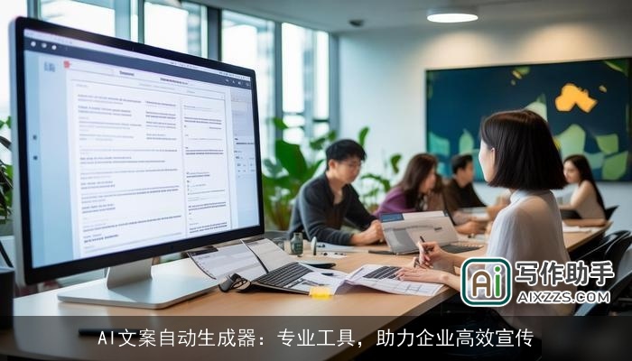AI文案自动生成器：专业工具，助力企业高效宣传