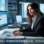 AI赋能招生，秒速制作朋友圈爆款文案，抢夺市场先机！