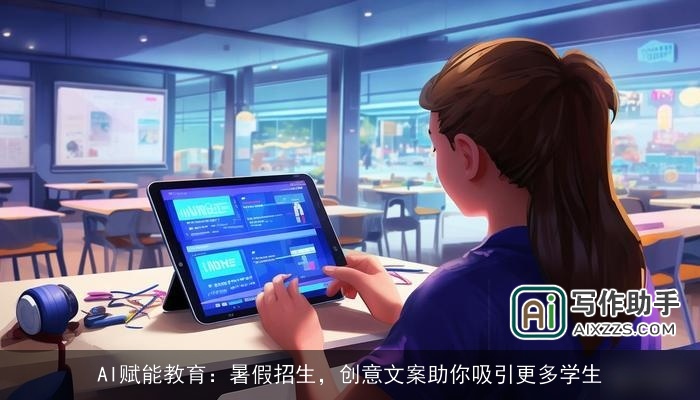 AI赋能教育：暑假招生，创意文案助你吸引更多学生