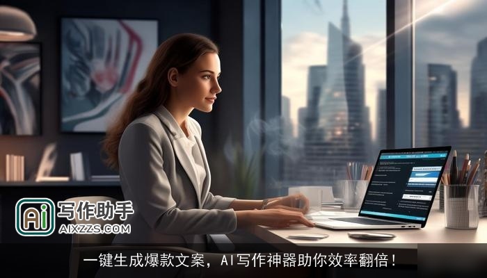 一键生成爆款文案，AI写作神器助你效率翻倍！