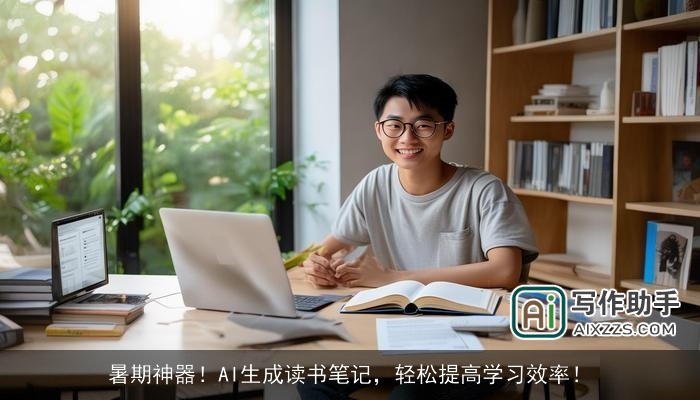 暑期神器！AI生成读书笔记，轻松提高学习效率！