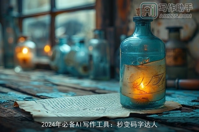 2024年必备AI写作工具：秒变码字达人