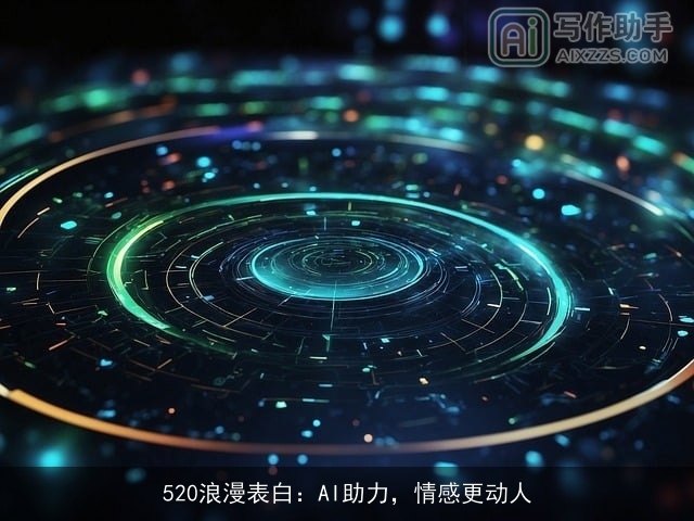 520浪漫表白：AI助力，情感更动人