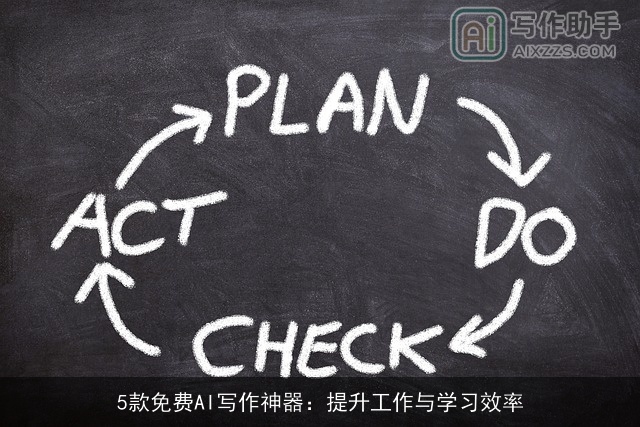 5款免费AI写作神器：提升工作与学习效率