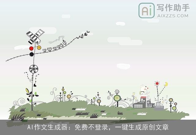 AI作文生成器：免费不登录，一键生成原创文章