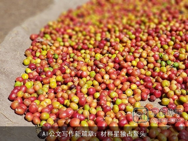 AI公文写作新篇章：材料星独占鳌头