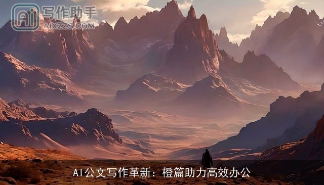 AI公文写作革新：橙篇助力高效办公