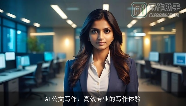 AI公文写作：高效专业的写作体验