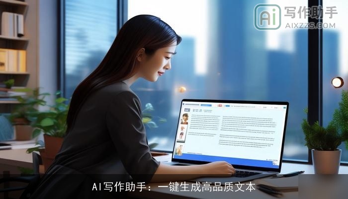 AI写作助手：一键生成高品质文本