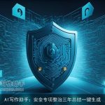 AI写作助手：安全专项整治三年总结一键生成