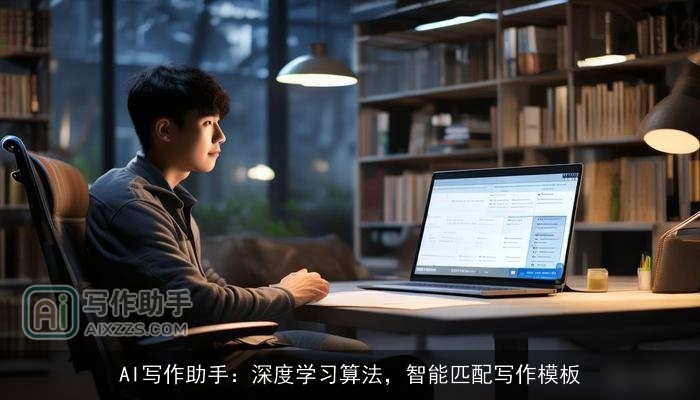 AI写作助手：深度学习算法，智能匹配写作模板