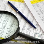 AI写作助手：研究报告与文档总结专家