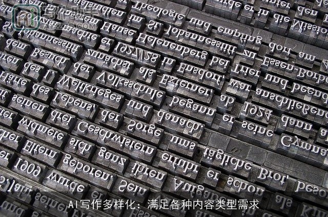 AI写作多样化：满足各种内容类型需求