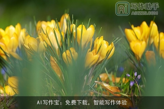AI写作宝：免费下载，智能写作体验