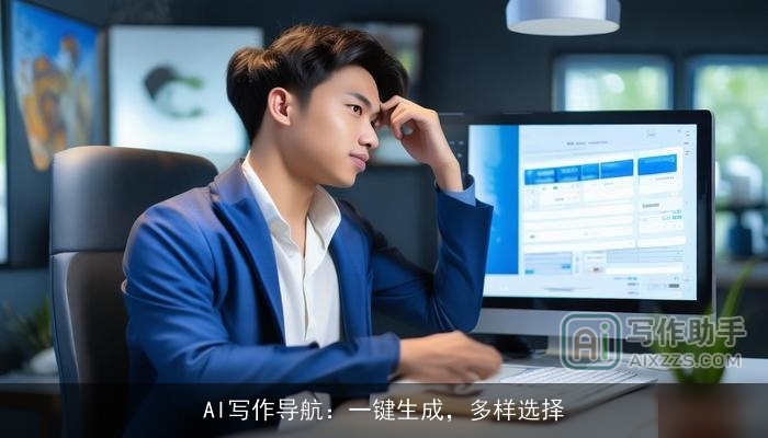 AI写作导航：一键生成，多样选择